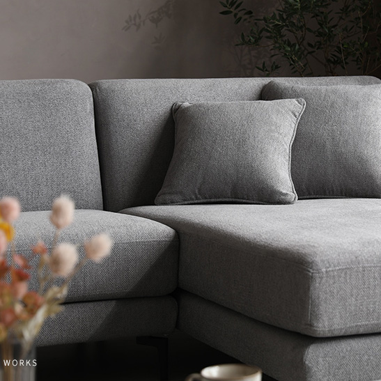 Cotton and linen sofas
