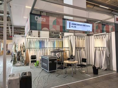 公司參加2025年德國法蘭克福家用紡織展覽會